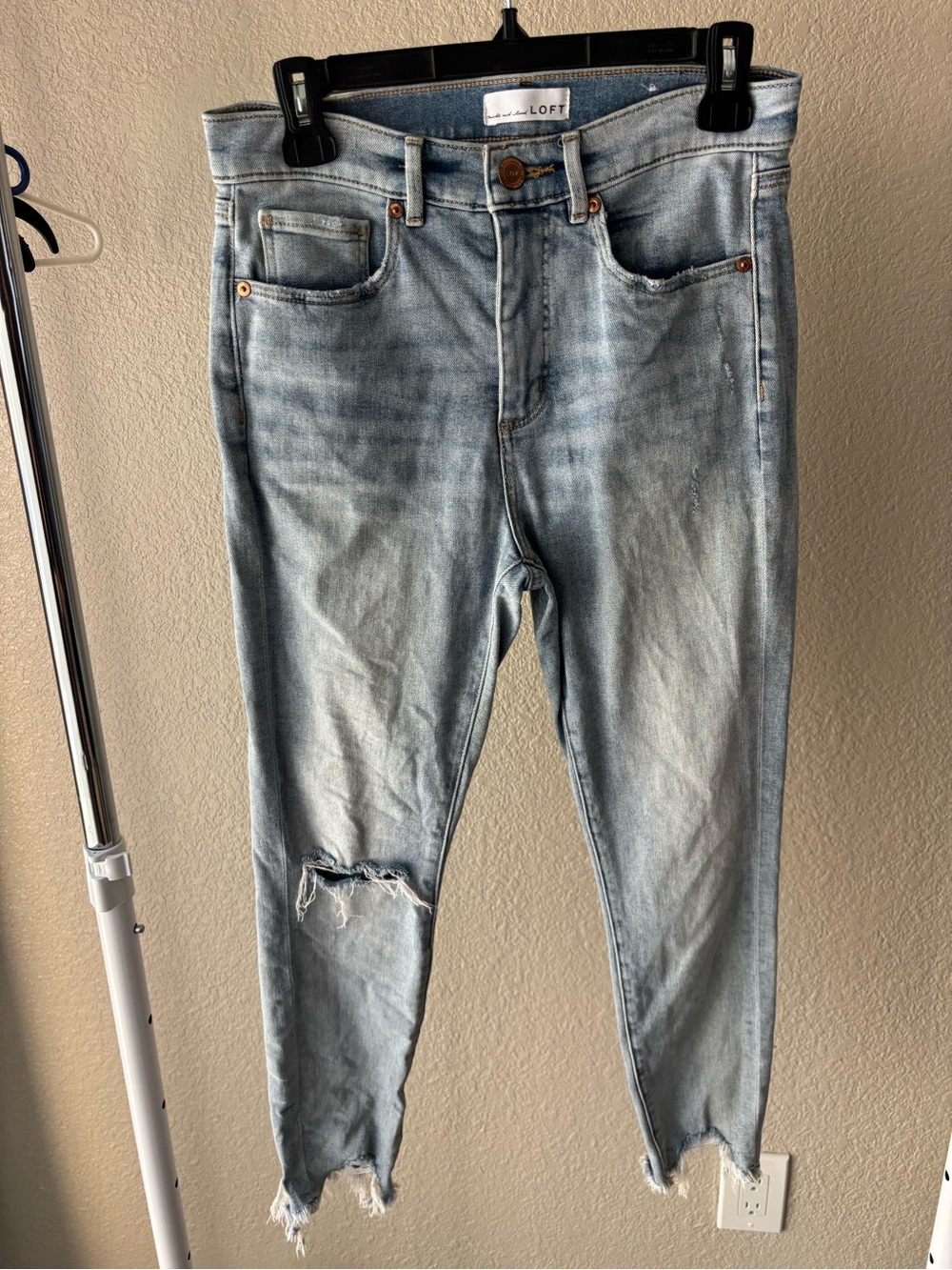 LOFT Light Blue Denim Jeans